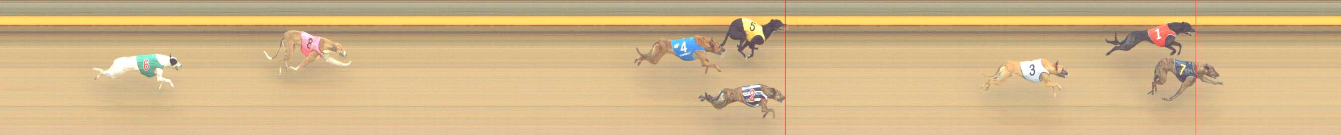 Race result finish photo